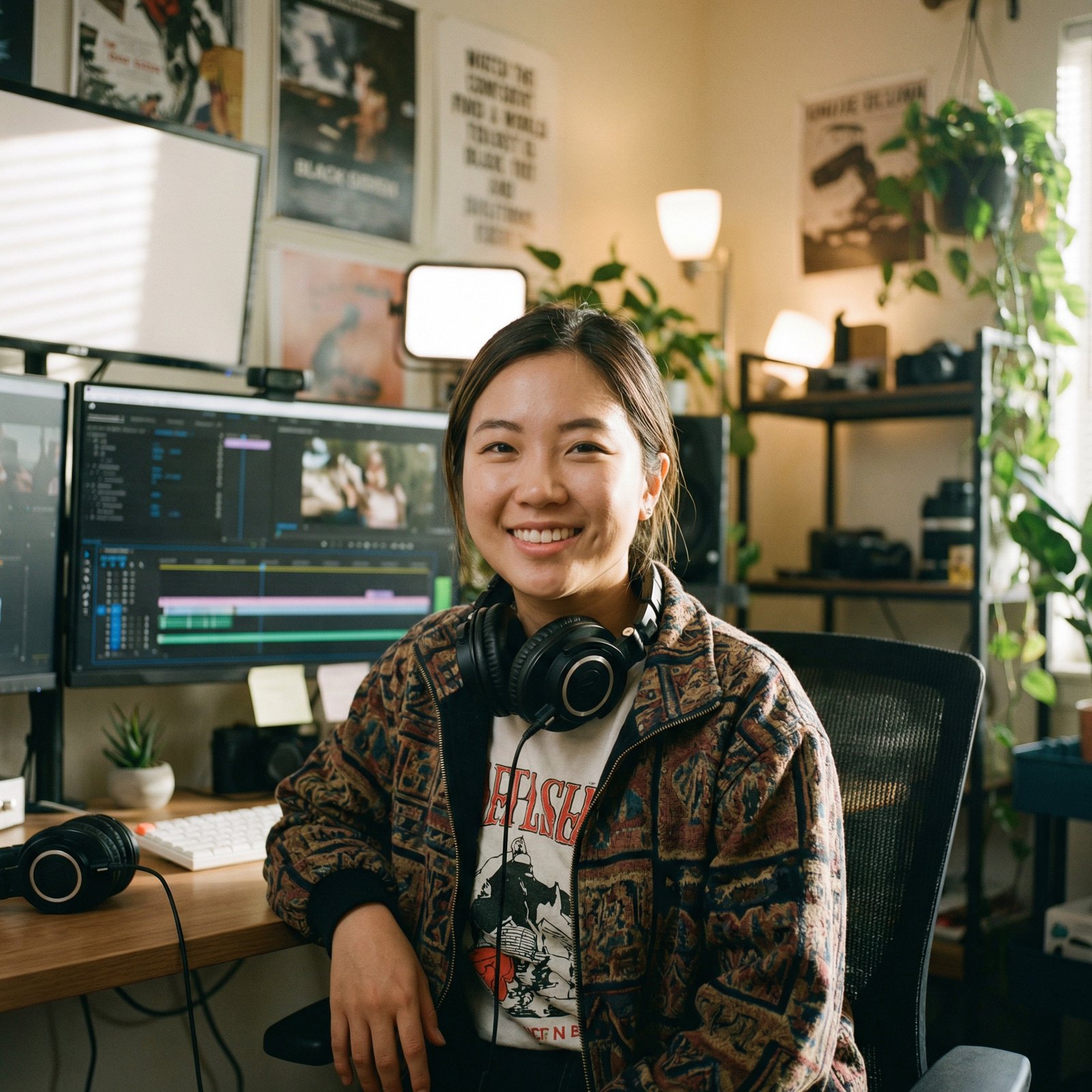 抖阴剪辑师赵小曼